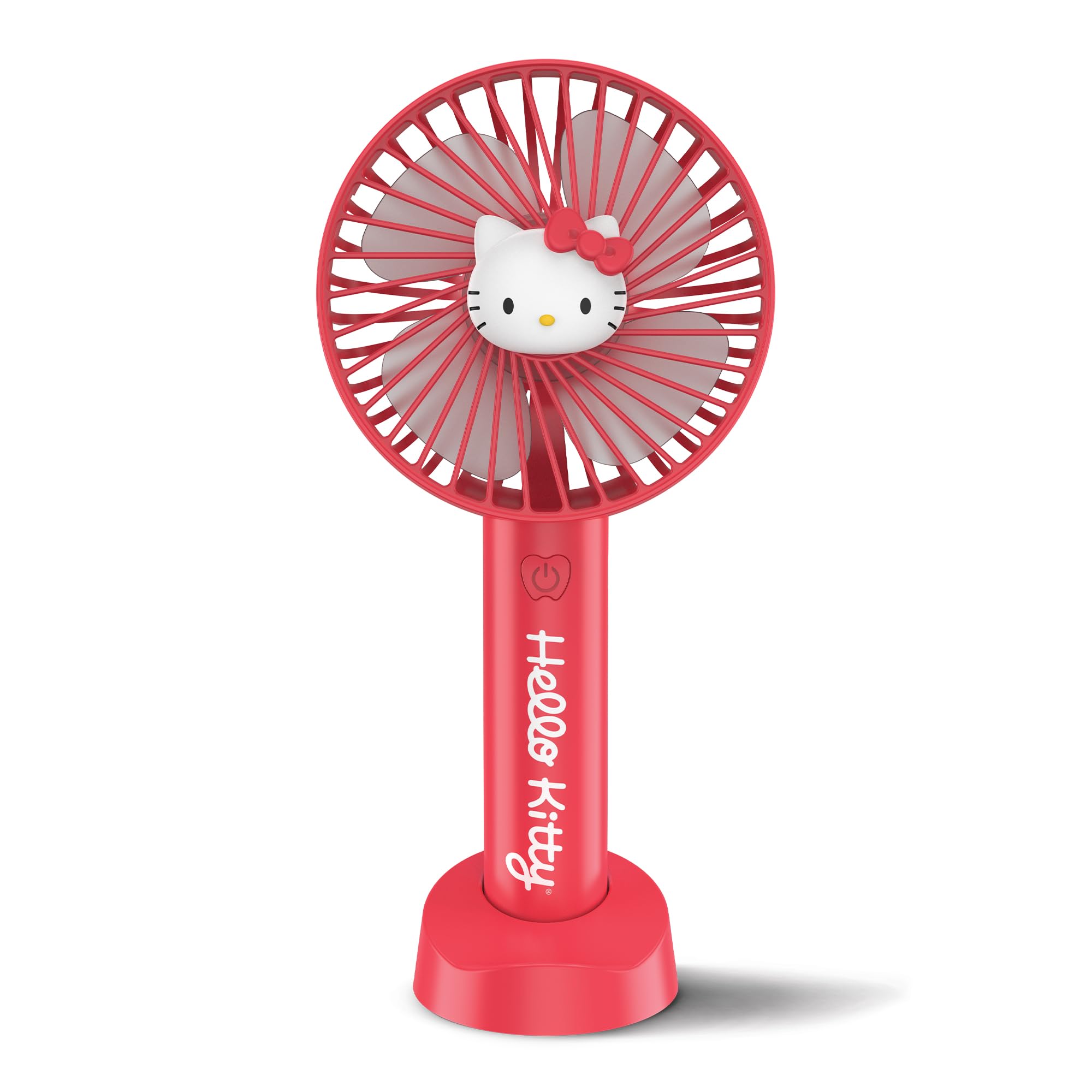 2台セット 赤 ピンク 扇風機 動作確認済み キティ Amazon | Hello Kitty 2個パック 手持ち扇風機 卓上スタンド付き